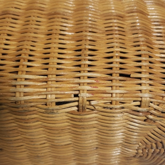 [Sabina] Wicker Bucket Purse - Picture 3 of 8